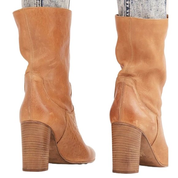 Free People Dakota Nappa Leather Boots EU38/US8 - Picture 3 of 16